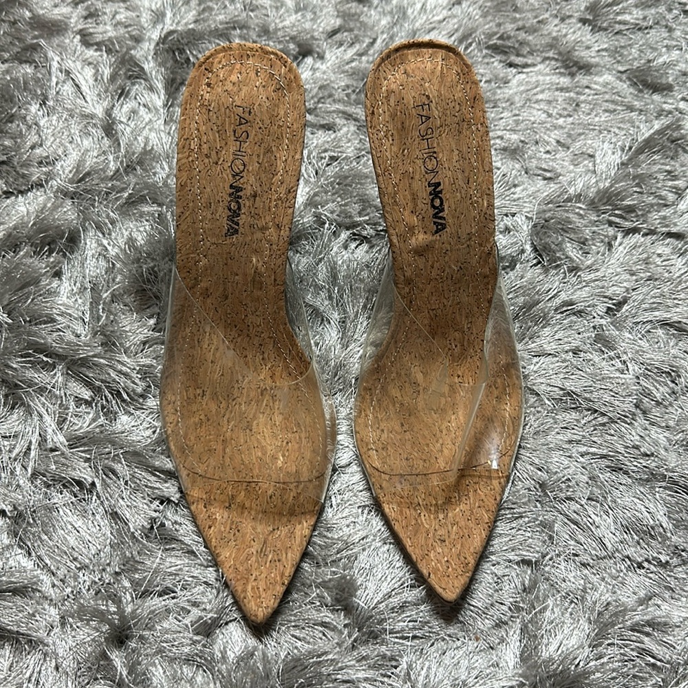 Fashion Nova Corkscrew heels!